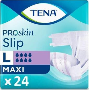 TENA Slip Maxi 8 Damla Bel Bantlı L 24