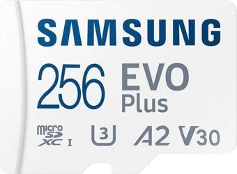 Samsung Evo Plus 256Gb Microsd Mb-Mc256Ka/Tr - 130 Mb/Sn Beyaz Hafıza Kartı (Samsung Türkiye Garantili)