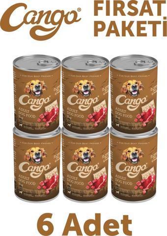 Cango Yaş Yetişkin Köpek Maması Etli 415GR 6Lı