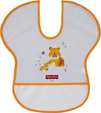 Fisher-Price Fisher Price Poli Yarım Kollu Bebek Mama Önlüğü Aslan