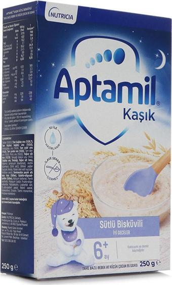 Aptamil Sütlü Bisküvili Kaşık Maması 250 gr