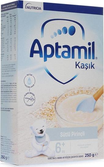 Aptamil Sütlü Pirinçli Kaşık Maması 250 gr 6+ Ay