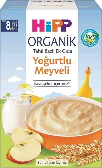 HiPP Organik Yoğurtlu Meyveli Kaşık Maması 250 gr