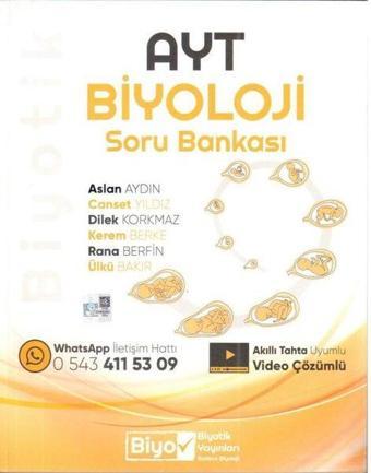 AYT Biyoloji Soru Bankası - Kolektif  - Biyotik Yayınları