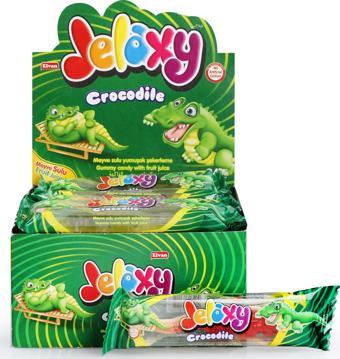 Jelaxy Timsah (Crocodile) 20 Gr. 24 Adet (1 Kutu)