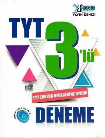 TYT Pro Deneme 3'lü - Yayın Denizi Yayınları