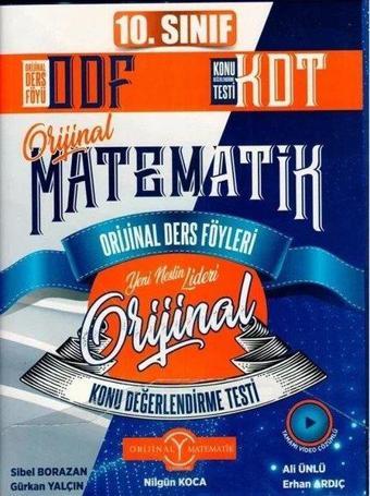 10.Sınıf Matematik ODF KDT Seti - Kolektif  - Orijinal Yayınları