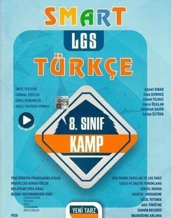 8.Sınıf LGS Türkçe Smart Kamp - Kolektif  - Yeni Tarz Yayınları