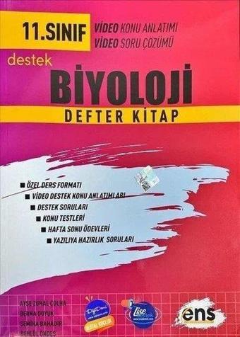 11.Sınıf Biyoloji Destek Defterim - Ens Yayıncılık