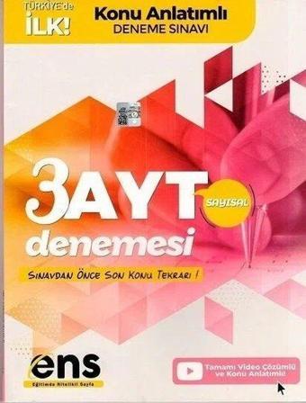 AYT Sayısal Deneme 3'lü - Kolektif  - Ens Yayıncılık