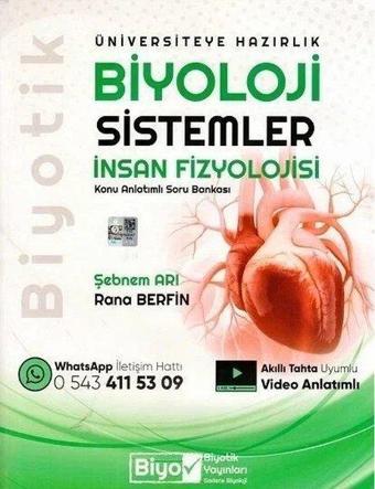 YKS Sistemler İnsan Fizyolojisi - Kolektif  - Biyotik Yayınları