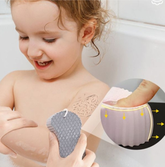 Banyo Lifi ve Bebek Peeling Süngeri - Dayanıklı ve Uzun Ömürlü Çok Amaçlı Sünger Slikon