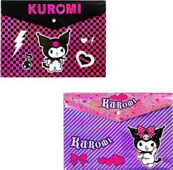 Kuromi Çıtçıtlı Dosya 590158 - 1 Adet