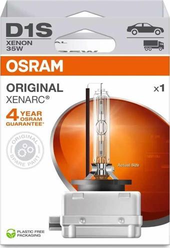 Osram Far Ampulü Xenon D1S 35W Original Xenarc 66140