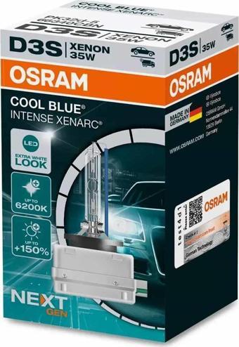 Osram Far Ampulü Xenon D3S 12V 35W İntense Xenarc 66340 CBN