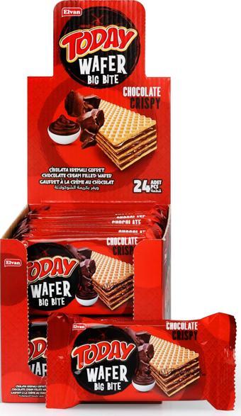 Today Big Bite Çikolatalı Gofret 30 Gr. 24 Adet (1 Kutu)