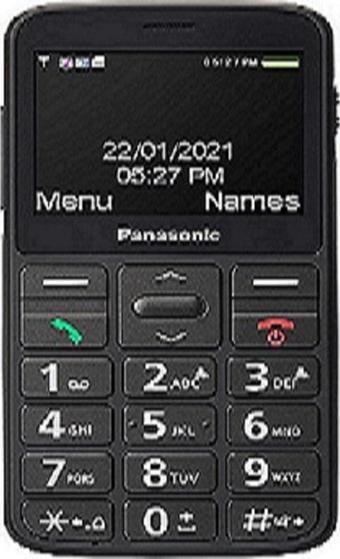 Panasonic KX-TU160 EXB Tuşlu Cep Telefonu (2 Yıl Türkiye Distribütör Garantili)