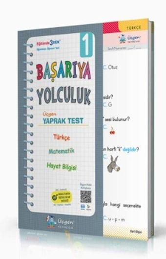 1.Sınıf Başarıya Yolculuk Yaprak Test - Kolektif  - Üçgen Yayıncılık