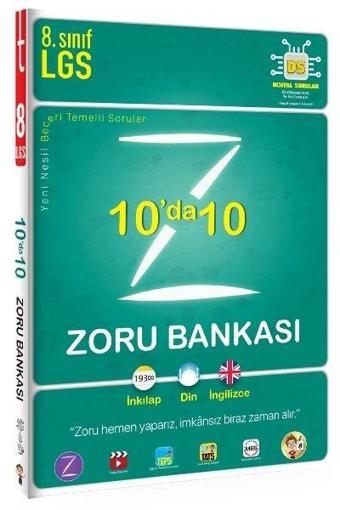 8.Sınıf 10'da 10 Zoru Bankası - Kolektif  - Tonguç Akademi