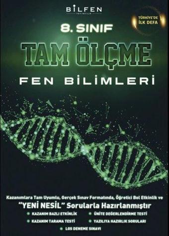 8.Sınıf Fen Bilimleri Tam Ölçme - Kolektif  - Bilfen Yayınları