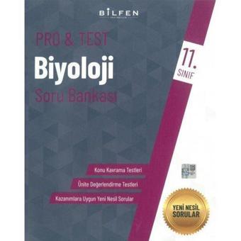 11.Sınıf Pro&Test Biyoloji Soru Bankası - Kolektif  - Bilfen Yayınları