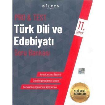 11.Sınıf Pro&Test Türk Dili ve Edebiyatı Soru Bankası - Kolektif  - Bilfen Yayınları