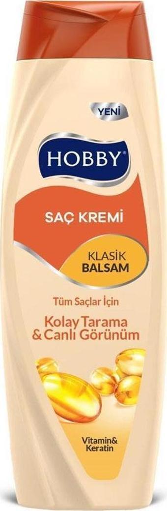 Hobby Klasik Saç Kremi 600ml 