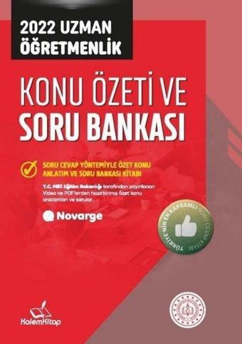 2022 Uzman Öğretmenlik Konu Özeti ve Soru Bankası - Kolektif  - Kalem Kitap