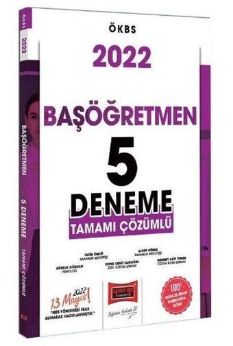 2022 ÖKBS Başöğretmen Tamamı Çözümlü 5 Deneme Sınavı - Fatih Öncü - Yargı Yayınları