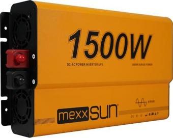 Mexxsun Tam Sinüs UPS (Remote Ekran) 12V 1500W