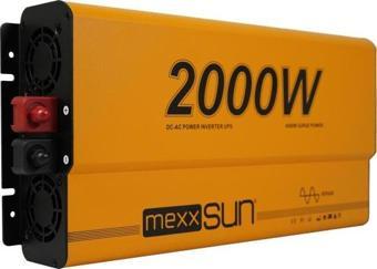 Mexxsun Tam Sinüs UPS (Remote Ekran) 12V 2000W