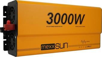 Mexxsun Tam Sinüs UPS (Remote Ekran) 12V 3000W