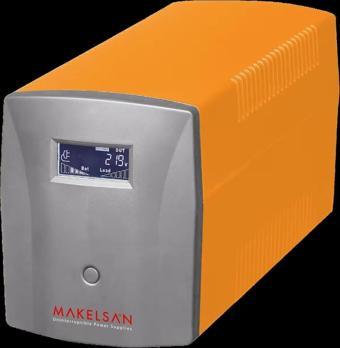 MAKELSAN LION 2200VA (2x9AH) 5dk Line İnteraktif Kesintisiz Güç Kaynağı - MU02000L11EA005