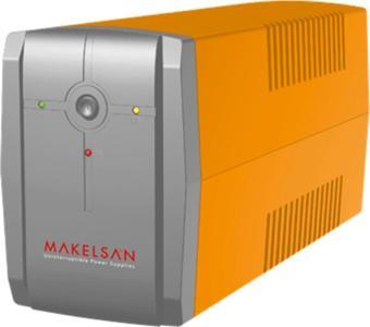 MAKELSAN LION 650VA (1x7AH) 5-10dk Line İnteraktif Kesintisiz Güç Kaynağı - MU00650L11EA005