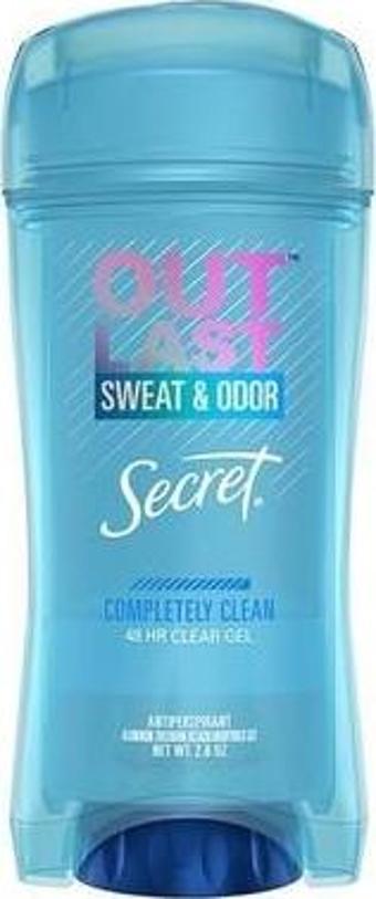 Secret Outlast Completely Clean Antiperspirant Deodorant Jel 73 gr