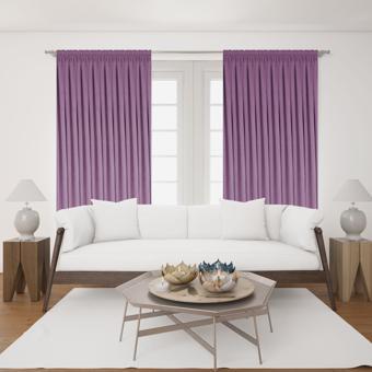 Premier Home Astoria Fon Perde 140X260 Lila