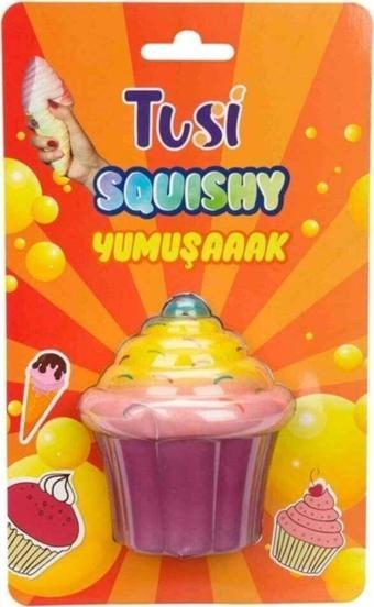 2C Tusi Squishy Köpük Oyuncak Cupcake