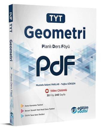 2023 TYT Geometri Planlı Ders Föyü - Kolektif  - Eğitim Vadisi