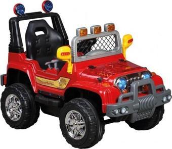 Aliş Toys Magnum Jeep 503 12 Volt Turbo Akülü Araba Kırmızı