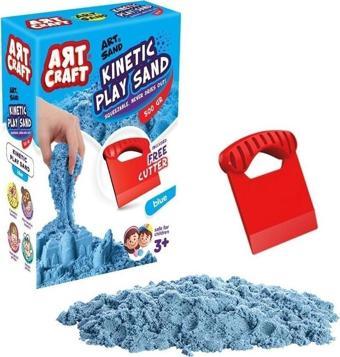 DEDE Aksesuarli Mavi Kinetik Oyun Kumu 500 Gr 03686