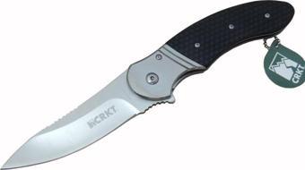 CRKT Hotenanny K 300 KXP Kamp Çakı 23 cm - Kaymaz Sap, Otomatik, Kılıflı