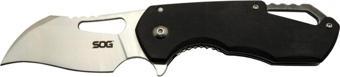 Sog İsonzo 1396BK Siyah Kamp Çakı 18cm - Yarı Otomatik, Kemerlikli, Kutulu