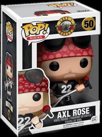 Funko Pop Rocks Axl Rose 50