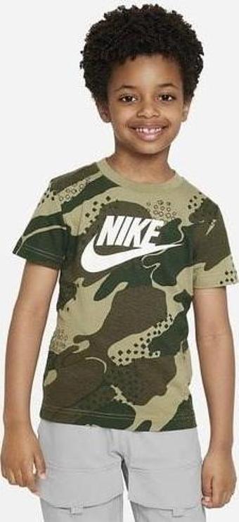 Nike  Club Seasonal Camo Ss Çocuk T-shirt