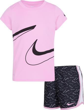 Nike Swoosh Logo Tempo Set Çocuk Şort Takım