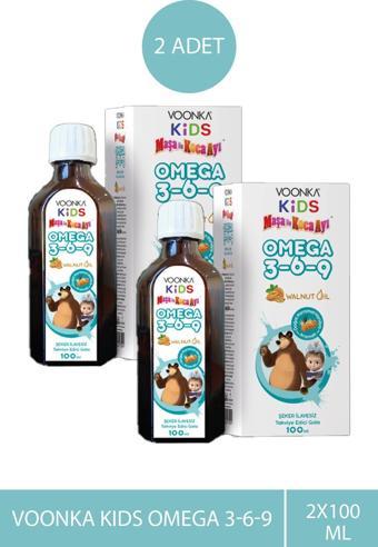 Voonka Kids Omega 3-6-9 100 ml 2 Adet