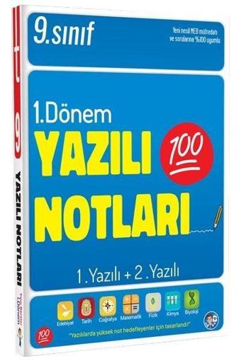 9.Sınıf Yazılı Notları 1.Dönem 1+2.Yazılı - Kolektif  - Tonguç Akademi