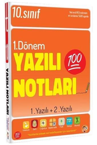 10.Sınıf Yazılı Notları 1.Dönem 1+2.Yazılı - Kolektif  - Tonguç Akademi