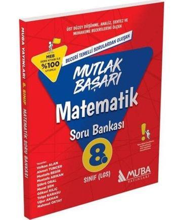 8.Sınıf LGS Mutlak Başarı Matematik Soru Bankası - 1 - 2.Dönem - Kolektif  - Muba Yayınları