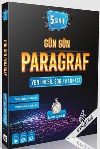 5.Sınıf Gün Gün Paragraf Soru Bankası - Kolektif  - Strateji Yayınları